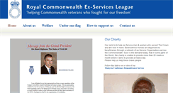 Desktop Screenshot of commonwealthveterans.org.uk